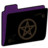 Pentacle Empty Folder (purple)